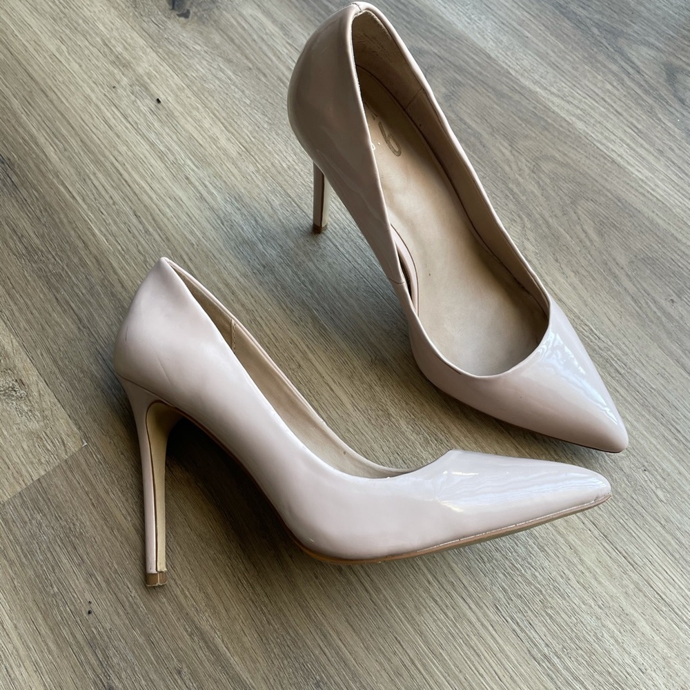 Mix No.6 nude/blush heels